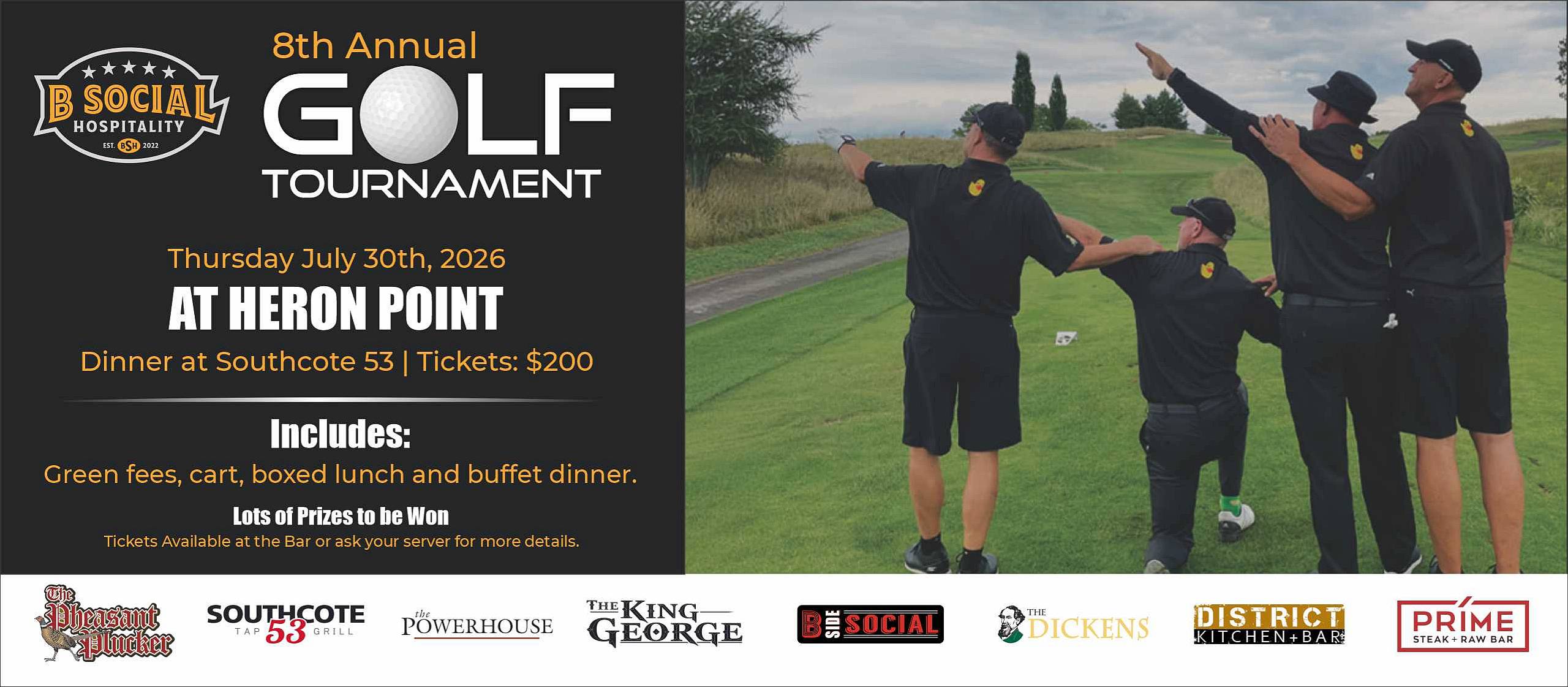 GOLF TOURNAMENT 2026