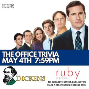 TRIVIA – The Office – May 4th – The Dickens