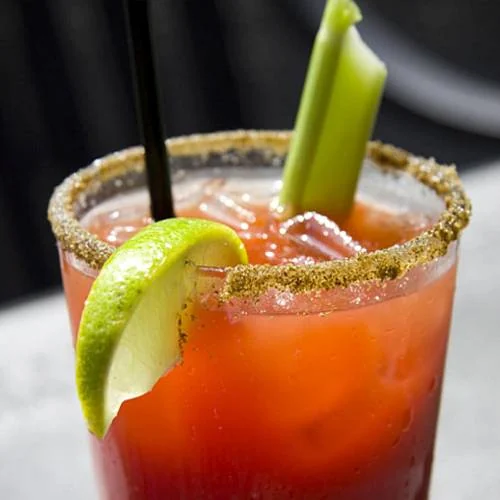 A Classic Caesar photographed for the pub brunch menus