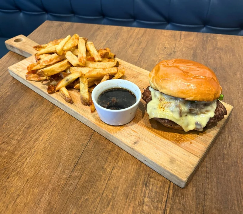 The Powerhouse — French Onion Burger